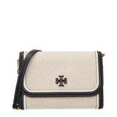 Beige Fabric Clutch Bag
